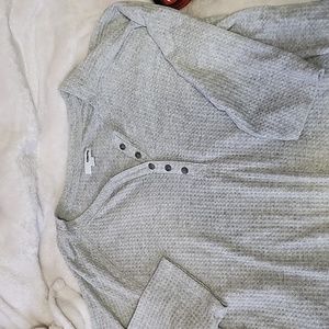 SONOMA Women's Henley 3/4 Sleeve XXL